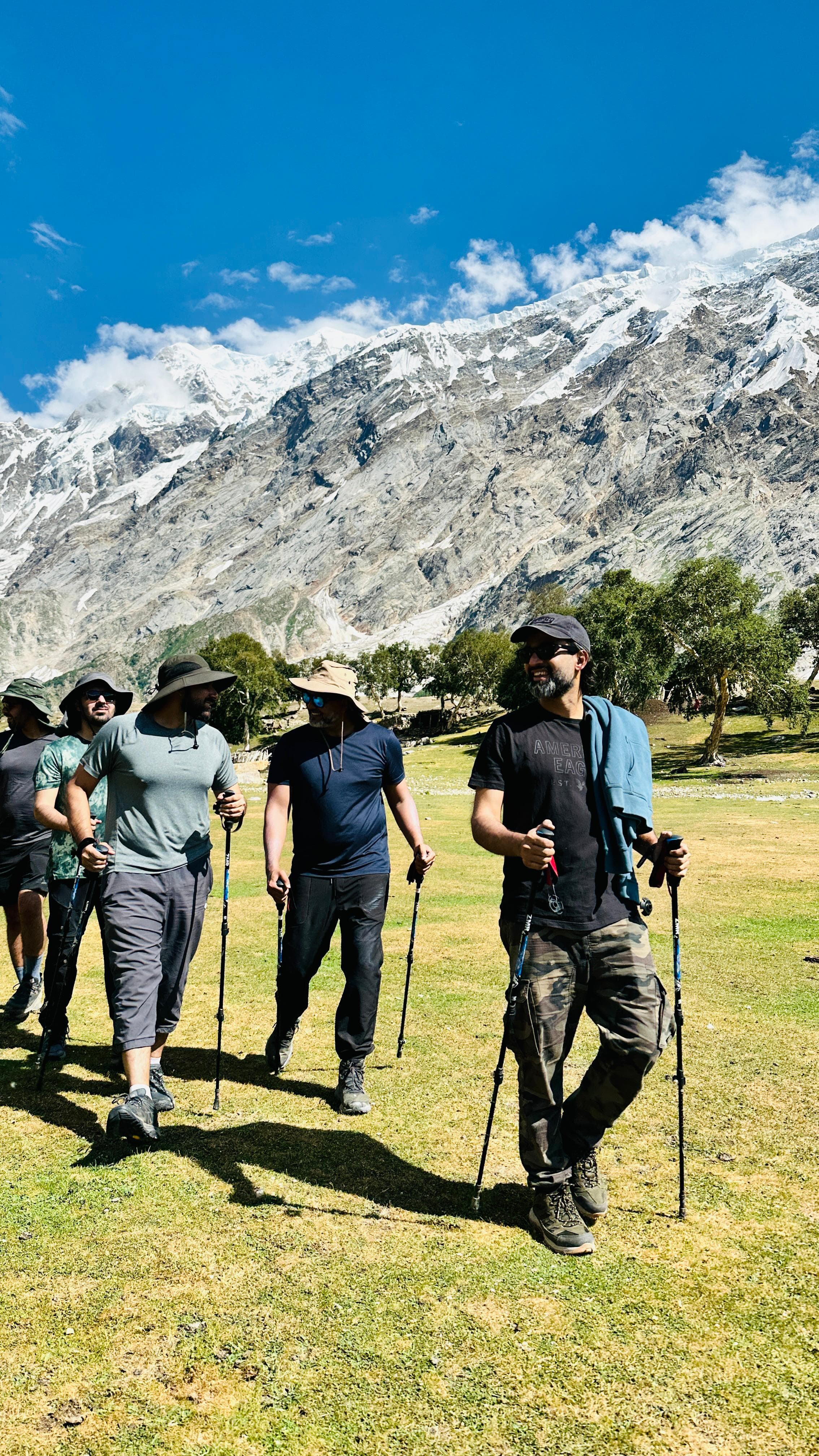 High mountain valley in Gilgit-Baltistan